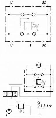 Pièces agricoles - Hydraulique - Soupape de surpression VAARUDL