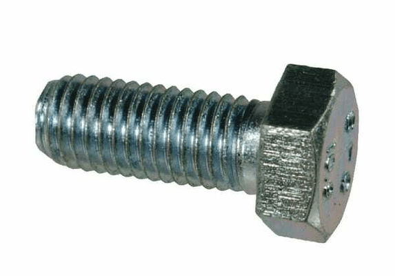Pièces agricoles - Fasteners - Boulon hexagonal entièrement fileté 3/8x1 1/4 UNC 8.8 zingu