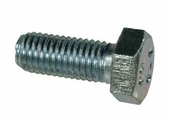 Pièces agricoles - Fasteners - Boulon hexagonal entièrement fileté 3/8x1 1/4 UNC 8.8 zingu