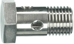 Pièces agricoles - Hydraulique - Boulon banjo M22x1,5 SS