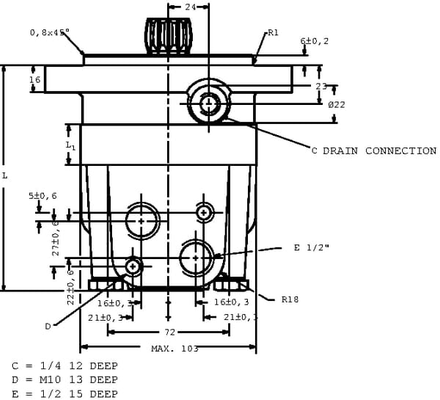 Pièces agricoles - Hydraulique - Moteur Orbit court(e)