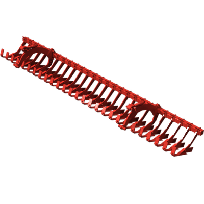 Pièces agricoles - Pièce divers - BARRE DE DECROTTOIR 3,50m complet