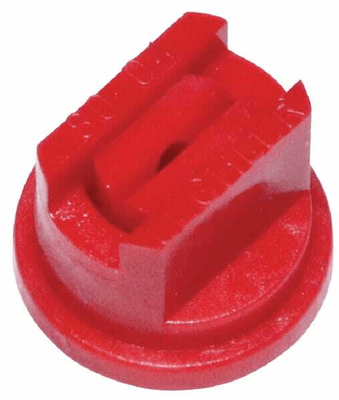Pièces agricoles - Pièce Pulvérisateur - Buse à jet plat ST 80° 4 rouge plastique Lechler