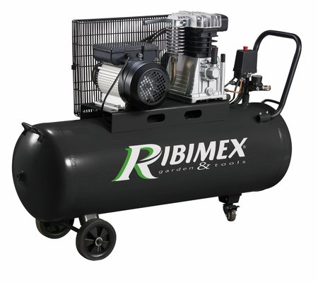 Materiels - Compresseur - COMPRESSEUR ELECTRIQUE 3CV 100L COURROIE BICYLINDRE