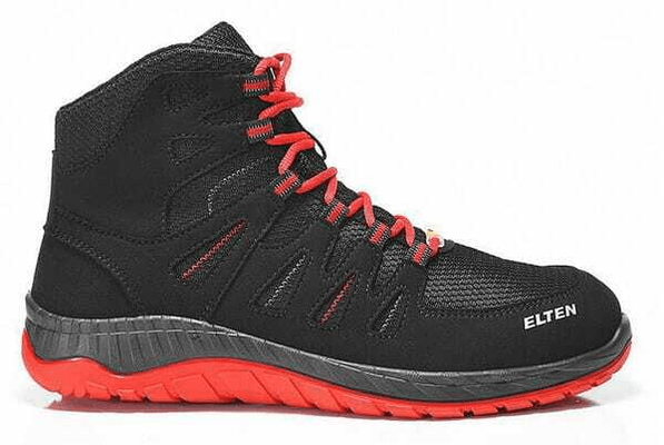 Vêtements et protections - Equipement - Chaussures de sécurité hautes Maddox noir/rouge taille 45