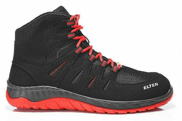Vêtements et protections - Equipement - Chaussures de sécurité hautes Maddox noir/rouge taille 45