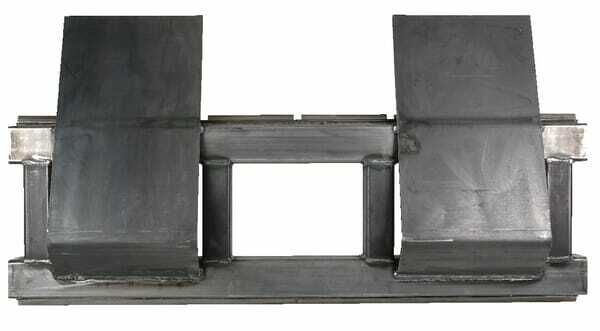 Pièces agricoles - Fenaison & élevage - Châssis avec plaque oblique