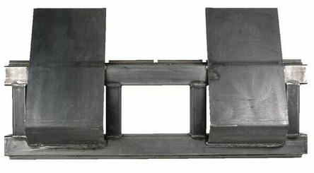 Pièces agricoles - Fenaison & élevage - Châssis avec plaque oblique