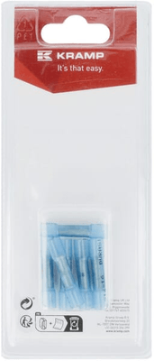 Pièces agricoles - Eclairage - Connecteur bout à bout, bleu 1,5-2,5mm² (6)