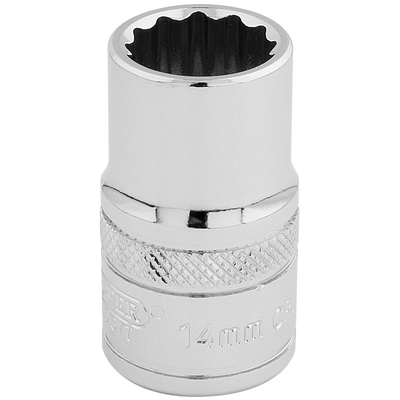 Pièces Quad & Motos - Outillage - Douille DRAPER 1/2 12 pans Hi-Torq® 14mm
