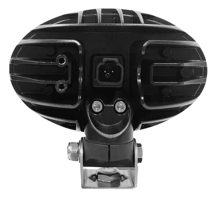Pièces agricoles - Eclairage - Lampe de travail LED, 56 W, 5320 lm, ovale, blanc, 10/30 V, 160x100x74 mm, prise Deutsch, Wide flood, 8 LED Kramp