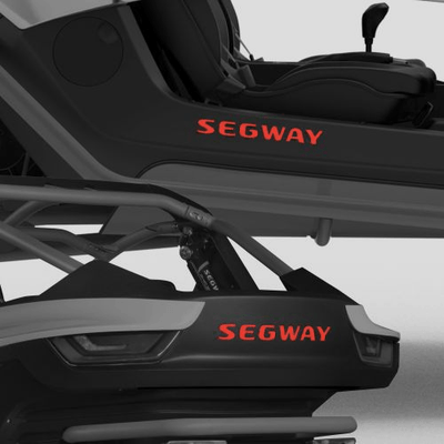 Accessoires et options matériel  - Quad - KIT 3 STICKERS ROUGE LETTRAGE SEGWAY