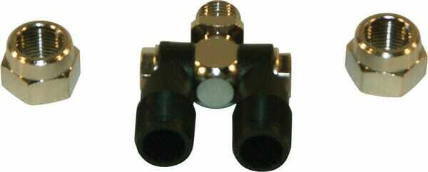 Pièces agricoles - Pièce Pulvérisateur - Porte-buses 1/4" + 3/8" Ecrou