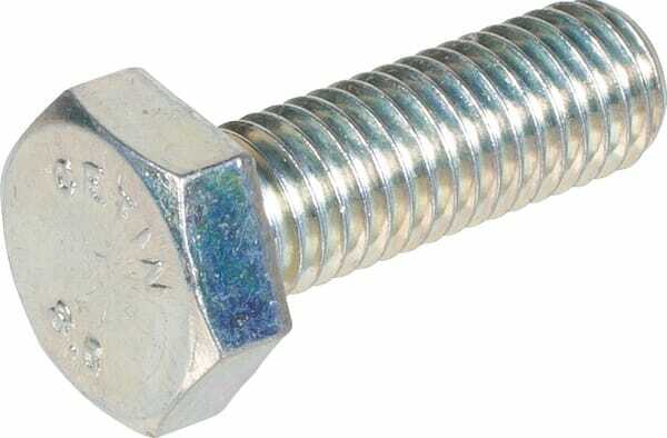 Pièces agricoles - Machines - Vis hexagonale M10x30-8,8