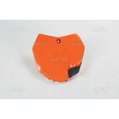 Pièces Quad & Motos - Plastiques - Plaque numéro frontale UFO orange KTM