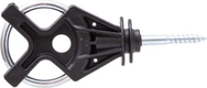 Isolateur de portail X³ galvanisé, noir, 6 pièces