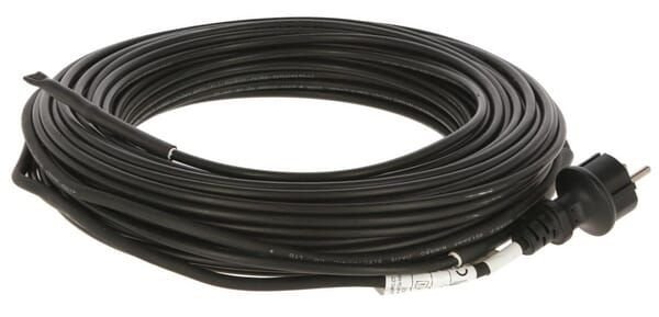 Pièces agricoles - Cloture,Jardin & Sylviculture - Câble chauffant antigel pour gouttière 5 m, avec thermostat