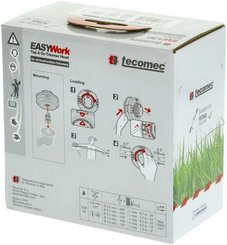 Pièces agricoles - Jardin et forêt pièce adaptable - Tête de coupe, Easy work 130, adaptateur M8x1,25 /M10x1,25, EW130