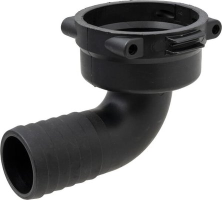 Pièces agricoles - Pièce Pulvérisateur - Raccord à fourche, femelle 90° AF7, embout de tuyau 40 mm
