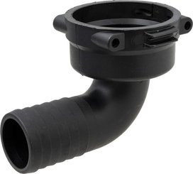 Pièces agricoles - Pièce Pulvérisateur - Raccord à fourche, femelle 90° AF7, embout de tuyau 40 mm