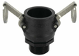 Camlock Type B 1-1/4" filetage mâle polypropylène