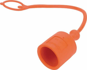 Pièces agricoles - Hydraulique - Bouchon rouge pour mâle 3/8