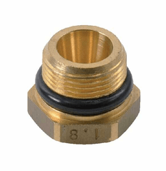 Pièces agricoles - Pièce Pulvérisateur - Buse à jet mirroir 6818 22° 1.8 dorée laiton Braglia