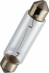 Pièces agricoles - Eclairage - Ampoule T10,5x43 12V-10W SV8,5