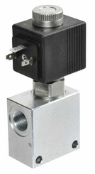 Pièces agricoles - Hydraulique - Vanne electr.2/2 12V No.ferm. 3/8" BSP
