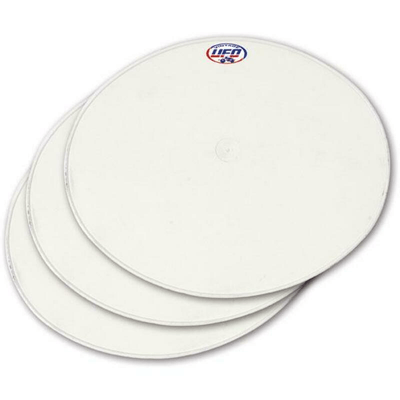 Pièces Quad & Motos - Equipement véhicule - Plaque frontale ovale UFO vintage 1970 blanc 3 pièces