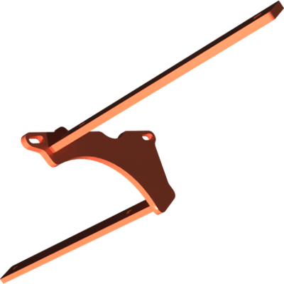 Pièces agricoles - Pièce divers - Porte-essuie-glace droit -peint-