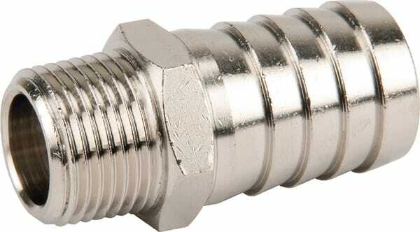 Pièces agricoles - Pièce pneumatique - Embout de tuyau 20 mm x 3/8"