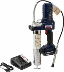 Pièces agricoles - Outils atelier - Pompe à graisse sur batterie 12 V Lincoln