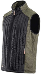 Vêtements et protections - Vêtement  - Gilet en polaire hybride/homme, olive 2XS