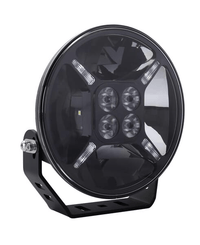 Pièces agricoles - Eclairage - Phare LED, 60 W, rond, 9-36 V, Ø180 mm, feu de jour, double éclairage de stationnement
