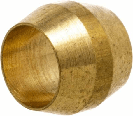 Pièces agricoles - Hydraulique - Bague coupante laiton Ø 5mm
