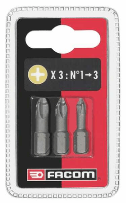 Outils - Outils divers - Lot de 3 embouts 25mm ph