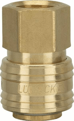 Pièces agricoles - Pièce pneumatique - Raccord rapide f.fem. BSP 1/4"