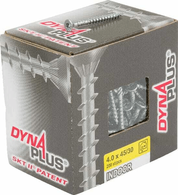 Pièces agricoles - Fasteners - Vis 4x45mm TX20 fraisée, acier carbone DYNAPLUS