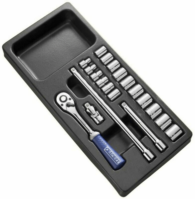 Pièces Quad & Motos - Outillage - Module d'outils EXPERT douilles et cliquet 3/8'' - plateau plastique