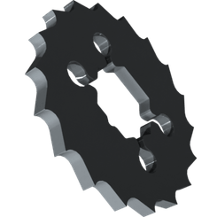 Pièces agricoles - Pièce Semoir - dosage 3mm V2A