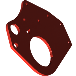 Pièces agricoles - Pièce divers - plaque de support 4m -peinte-