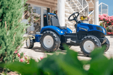 Loisirs - Jouets - Tracteur NH avec remorque