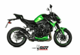 Silencieux MIVV MK3 Steel Black/casquette inox Kawasaki Z900