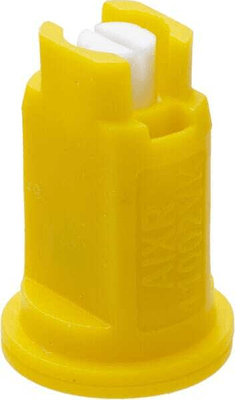 Pièces agricoles - Pièce Pulvérisateur - Buse injection d'air AIXR 110° 02 jaune céramique TeeJet