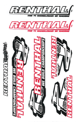 Pièces Quad & Motos - Equipement véhicule - Planche autocollante RENTHAL