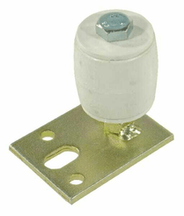 Pièces agricoles - Fasteners - Rouleau guid.extér.avec plaque