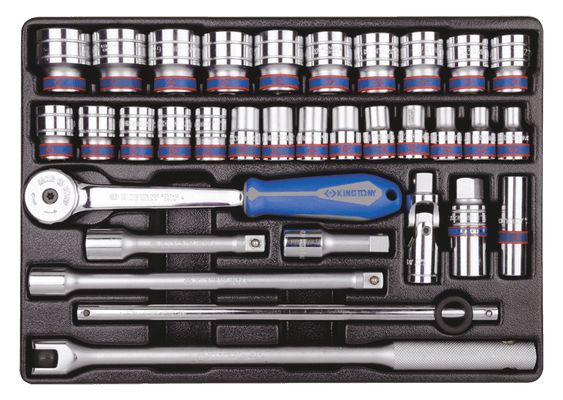Outils - Outils divers - Thermoformé 33 pièces 1/2"
