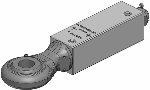 Pièces agricoles - Tracteur pièce adaptable - Oeillet de remorquage Cat. 4 diamètre 51mm avec palier