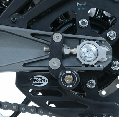 Pièces Quad & Motos - Equipement véhicule - Pions de bras oscillant avec platine R&G RACING noir KTM
